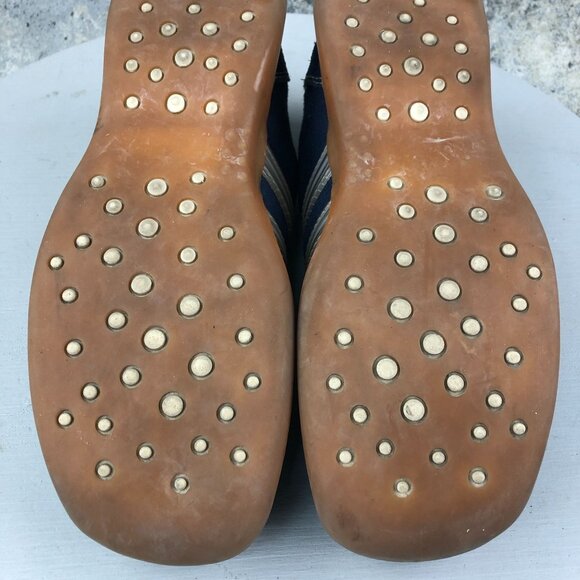 Skechers VTG Women's Size 8 90s Y2K Somethin' Else Blue Suede Sneakers 3490 - Picture 12 of 15